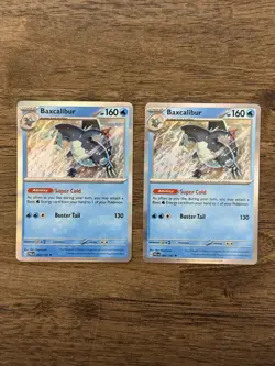 Pokemon TCG Baxcalibur Holo Rare Playset Card 060/193 Paldea Evolved - Image 1