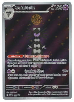 POKEMON TCG GOTHITELLE 211 SCARLET & VIOLET WHITE FLATE BLACK STAR PROMO - Image 1