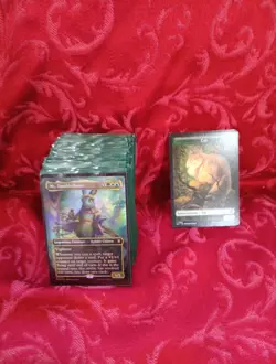 Bloomburrow Commander Deck Complete Sleeved Peace Offering MTG - Image 1
