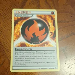 Pokemon TCG Burning Energy 151/162 Breakthrough Special Energy Uncommon Regular - Image 1