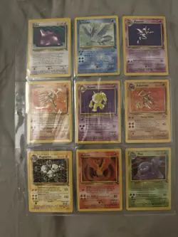 Vintage Pokemon 1999 English Fossil Set Lot of 42 NM to Mint - Image 1