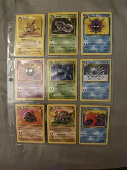 Vintage Pokemon 1999 English Fossil Set Lot of 42 NM to Mint - Image 2