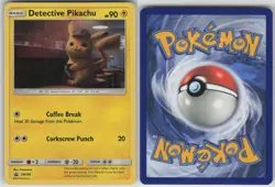 ✰ DETECTIVE PIKACHU - SM190 SM190 PROMO SUN & MOON PROMO POKEMON ✰ LP - Image 1