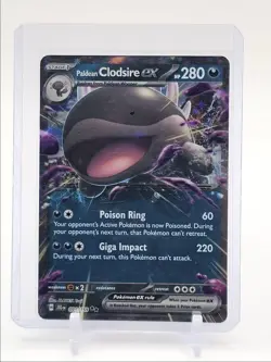 PALDEAN CLODSIRE EX 2025 POKEMON JOURNEY TOGETHER DOUBLE RARE 094/159 Q4375 - Image 1
