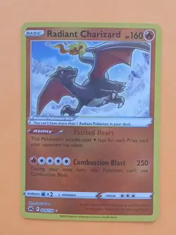 Pokemon Sword & Shield Crown Zenith Radiant Charizard 020/159 - Image 2