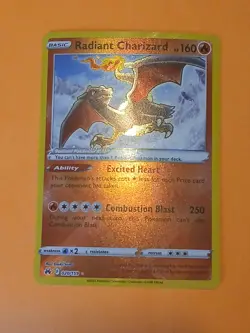 Pokemon Sword & Shield Crown Zenith Radiant Charizard 020/159 - Image 4