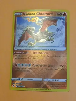 Pokemon Sword & Shield Crown Zenith Radiant Charizard 020/159 - Image 5