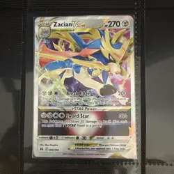 ZACIAN VSTAR 96/159 POKEMON CROWN ZENITH HOLO RARE🔥 - Image 3