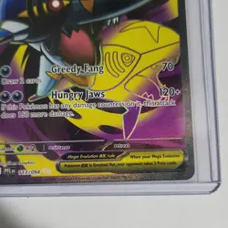 Pokemon Mega Sharpedo EX 113/094 Me02 Phantasmal Flames Ultra Rare Full Art Holo - Image 4