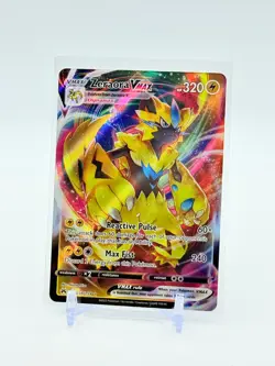 Crown Zenith Pokemon TCG Zeraora VMAX #54 Holo Rare Full Art 054/159 NM - Image 1