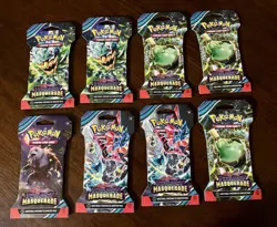 Pokemon TCG Scarlet &Violet Twilight Masquerade Sleeved Booster Packs LOT OF 8 - Image 1