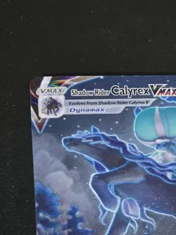 Pokemon Shadow Rider Calyrex VMAX Alt Art Secret Rare Holo 205/198 Chilling Rei… - Image 3