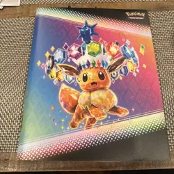 Pokemon TCG Prismatic Evolutions Scarlet And Violet Binder Only Never Used! - Image 1