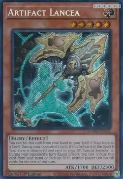 Artifact Lancea [BLMM - BLMM-EN125]1st Edition Secret Rare NM - Image 1