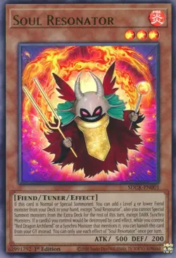 Soul Resonator-Ultra Rare - 1st Edition - SDCK-EN001 - Structure Deck: The Cr... - Image 1