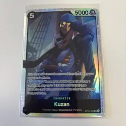 Kuzan OP10-082 SR Royal Blood One Piece Card Game English, Mint Condition - Image 1