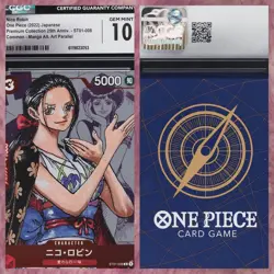 2022 One Piece Premium 25th Anniv #ST01-008 Nico Robin MANGA ALT ART - CGC 10 - Image 1