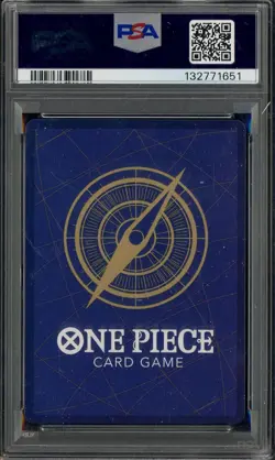 2024 One Piece PRB01 EN Jolly Roger Foil #068 Vismoke Reiju PSA 9 MINT - Image 2