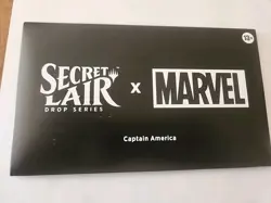 MTG Secret Lair x Marvel Captain America NON-FOIL Sealed - Image 1