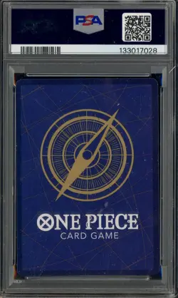2024 One Piece PRB01 EN Jolly Roger Foil #121 Thunder Bolt PSA 9 MINT - Image 2