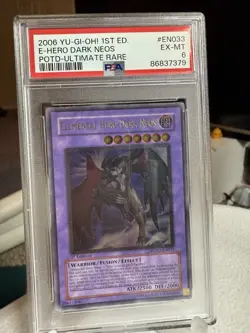 Elemental Hero Dark Neos (UTR) POTD-EN033 Power of the Duelist 1st Edition - Image 1