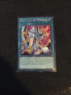 1X NM The Gaze of Timaeus - MZMU-EN013 - Secret Rare 1st Edition - Image 1