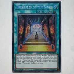 Treasures of the Kings - MZTM-EN006 | 1st Edition Secret Rare NM YuGiOh! - Image 1