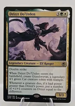 Drizzt Do'Urden MTG Adventures in the Forgotten Realms Regular - Image 1