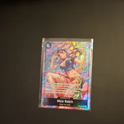 Nico Robin OP12-087 Alternate Art English SR Legacy Master One Piece Card Game - Image 1