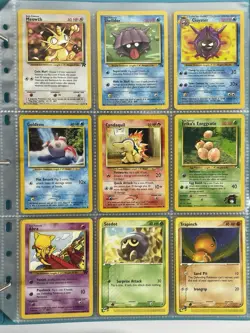 Pokemon Card Collection VTG Binder Holo Rare 1st E-Reader WoTC Lugia Flareon - Image 3