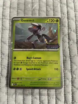 Pokemon Genesect 008/094 Best Buy Promo Card (New Sealed) - Image 1