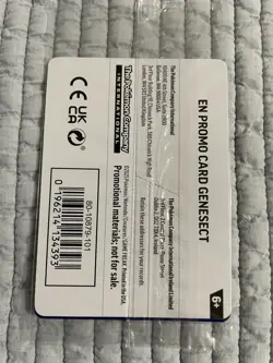 Pokemon Genesect 008/094 Best Buy Promo Card (New Sealed) - Image 2