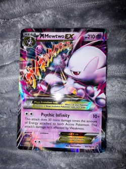 pokemon cards- mega mewtwo ex - Image 2