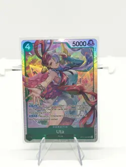 Uta (SR) OP13-023 One Piece Card Carrying On His Will English - Image 1