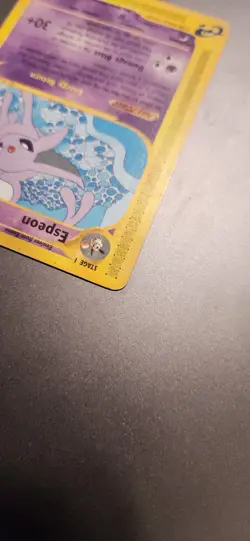 Espeon 11/147 Aquapolis E-Reader Series 2002 English Pokemon TCG Played Card - Image 4