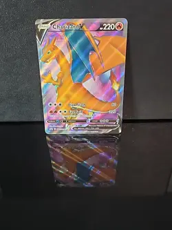 Charizard v SWSH050 Sword & Shield Promo Card Near Mint Condition - Image 1