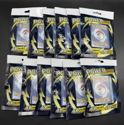 Lot of (12) Pokemon Power Packs 40 Cards Per Pack Guaranteed 1 Holo Rare Sealed! - Image 1