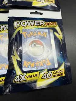 Lot of (12) Pokemon Power Packs 40 Cards Per Pack Guaranteed 1 Holo Rare Sealed! - Image 2