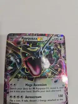 Pokemon TCG Rayquaza EX XY69 Shiny Black Star Promo Holo Rare Card - Image 2