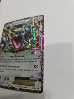 Pokemon TCG Rayquaza EX XY69 Shiny Black Star Promo Holo Rare Card - Image 3