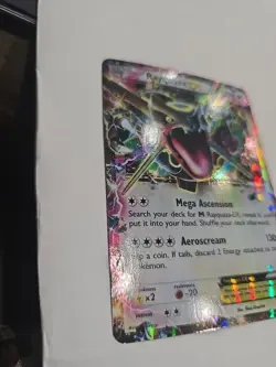 Pokemon TCG Rayquaza EX XY69 Shiny Black Star Promo Holo Rare Card - Image 4