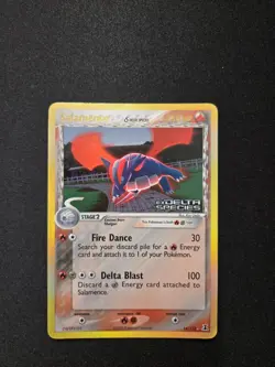 Salamence 14/113 Ex Delta Species Reverse Holo Stamped Pokemon Card - Image 1