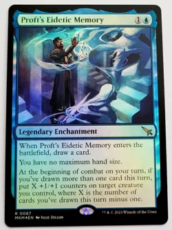 MTG Proft's Eidetic Memory Foil - MKM - NM - Image 1