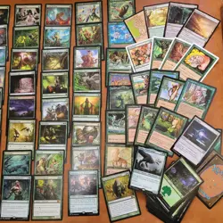 12/12 Big Stompy Amazing Green Custum Commander Magic Deck with Many MTG Rares ! - Image 3