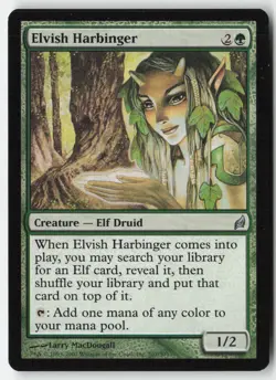 MTG - Elvish Harbinger #207 - Regular - LRW Lorwyn - Image 1