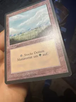 German FBB • Misprint Wald "Forest Plains" • Pack Fresh • Mtg (618) - Image 3