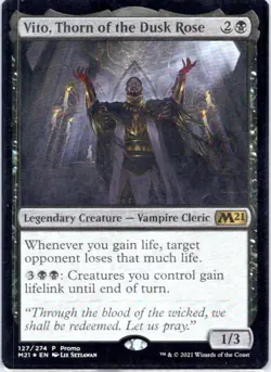 Vito, Thorn of the Dusk Rose | Foil | MEDIA | 127 | LP | 2021 | Lie Setiawan - Image 1