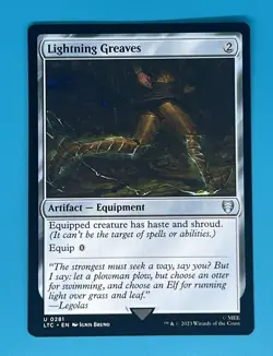 Lightning Greaves Commander: the Lord of the Rings: Tales of Middle-Earth... - Image 1
