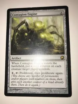 Magic MtG: Contagion Engine (Scars of Mirrodin) LP - Image 1