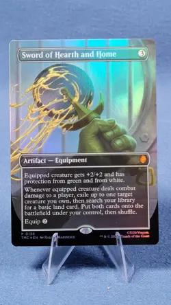 Sword of Hearth and Home (Borderless) Foil NM - Mtg Tmnt 🔮 - Image 1